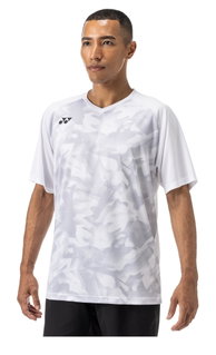 Yonex Sport T-shirt Crew Neck Club Team YM0033 (100% Polyester) 2025 white Men's